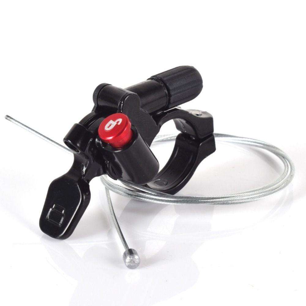 Aluminum Alloy Bike Fork Dropper Silver Road Bicycle Handlebars New Dropper Remote  Mtb Bike