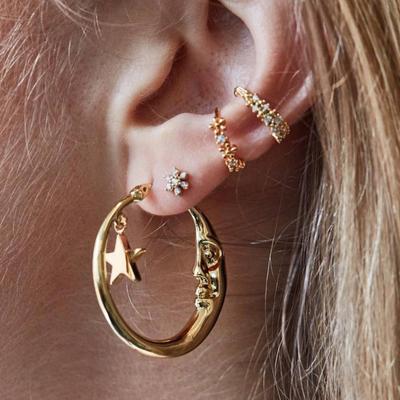 1-4PC Gun Pistol Shape Steel Daith Helix Ear Stud CZ Crystal Tragus Cartilage US 1-4PC Gun Pistol Shape Steel Daith Helix Ear Stud CZ Crystal Tragus Cartilage US