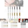 Durable 1/4 Inch Steel Wire Brush Set With 14 Assorted Sizes For Rust Removal And Deep Hole Cleaning
