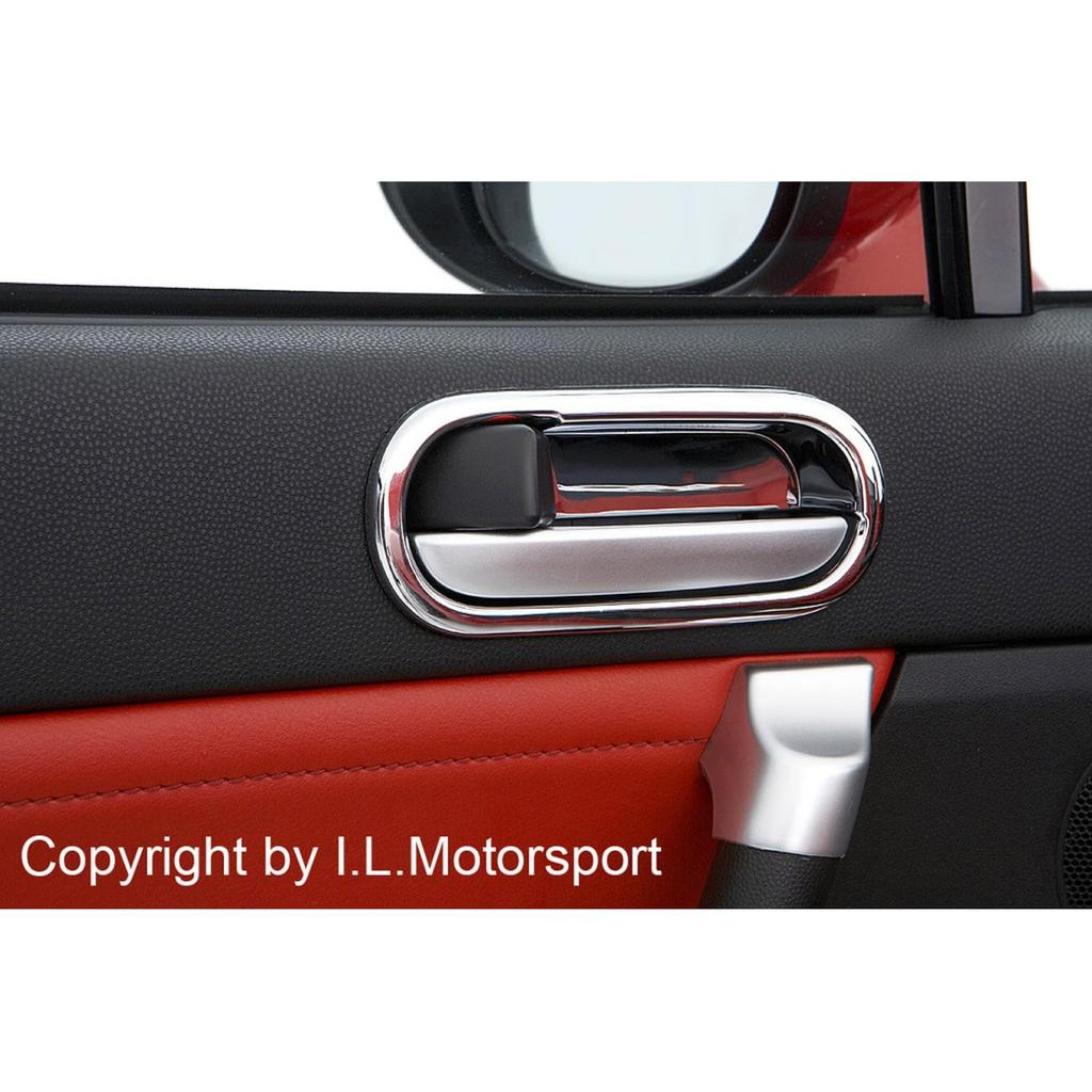 I.L.MOTORSPORT Inner Door Steering Wheel Cover Roadster NCEC Chrome NC0-0013