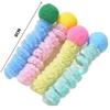 4Pcs Cat Spring Toys Interactive Pet Toys for Cats Colorful Random Color Designed for Cats' Solo Play, Relieves Boredom Feline