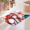 Game H-HololiveS H-Hakos Baelz Anime Hallway Carpet Washable Non-Slip Living Room Sofa Chairs Area Mat Kitchen Doormat Area Rug