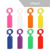 100PCS 10.7x2.3CM Plastic Garden Hanging Plant Tags Ring Label Hook Tree Marker Nursery Stake Greenhouse Bonsai Collar Signs