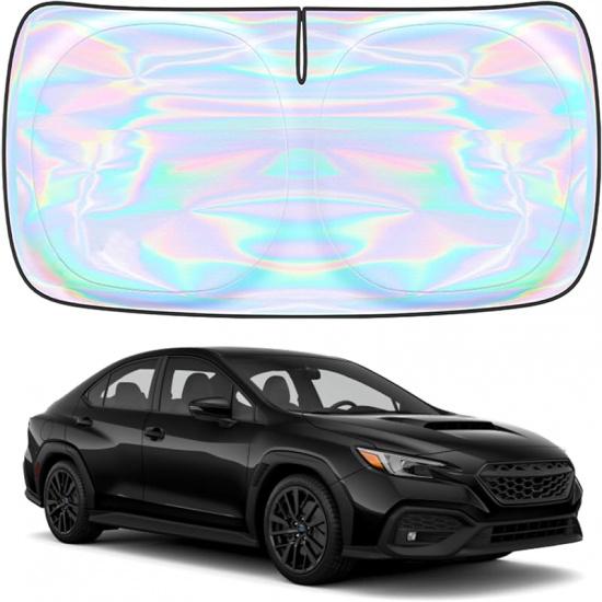 Windshield Sun Shade Cover For Kia Forte -2025 - Sunshade Compatible With Kia Forte Foldable Front Window Sunshade Sun Visor Protector Block UV Rays