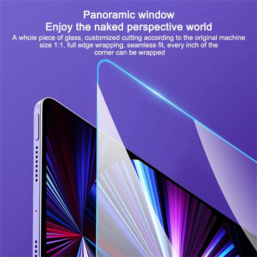 For iPad Pro 13 (2024) Screen Protector Tempered Glass HD Film with Automatic Dust Removal Tool
