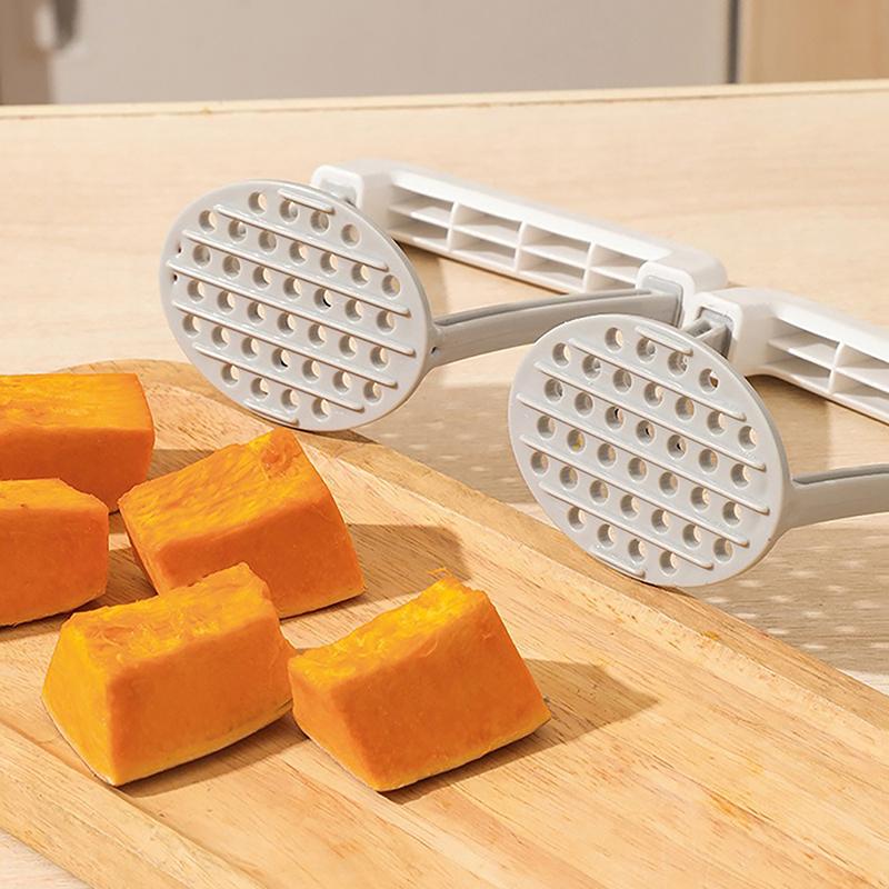 1Pc Plastic Manual Potato Ricer Masher Creative Potatoes Pumpkin Sweet Potato Masher Auxiliary Food Masher Kitchen Gadgets