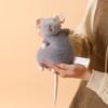 15/21CM Rat Plush Toys Bag Charn Mouse Pendant Cartoon Stuffed Mouse Doll  Kids Toy