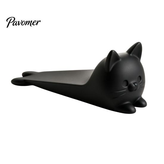 Lying Cat Doorstop 3D Printed Doorstop, Decorative Kitten Door Stopper Wedge, Durable Anti-slip Floor Carpet for Home Living Room Bedroom