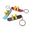 Portachiavi Ciondolo 3D Scarponi da Sci Snowboard Fascino Portachiavi Appassionati di Outdoor Ciondolo Sci Accessorio Fascino per Auto Borsa