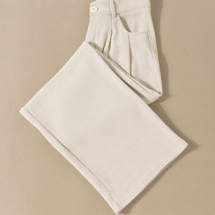 Dimanaf Winter Lange Hosen Damen Cord Gerade Harem Elastisch Uni Winter Taille Locker Neue