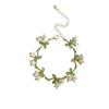 Lily of the Valley Bracelet Niche Design Sense High Mori French Retro Niche Light Luxury Super Fairy Girl Heart Pearl Bracelet