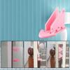 10pcs window lock screen window limiter aluminum alloy window sliding door plastic steel window sliding window lock child baby lock, random color Bett