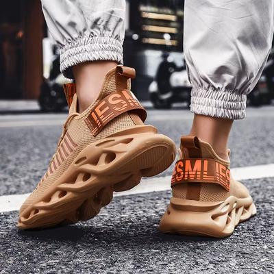 Men's Vulcanized Shoes Lightweight Cushioning Mesh Comfortable Breathable Lace Up Shoes Gym Training Basketball Sneakers Men