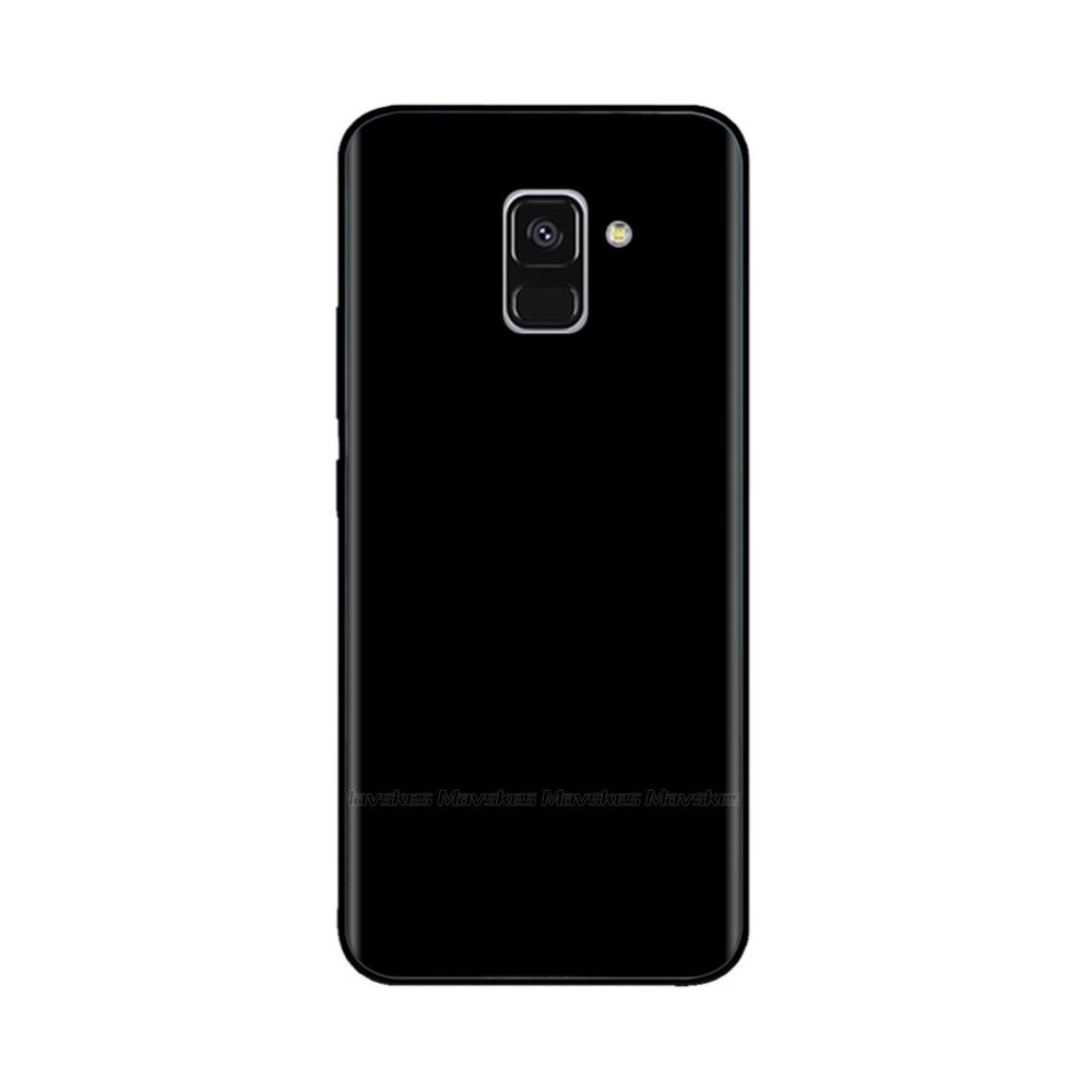 

Phone Case For Samsung Galaxy A8 2018 A530 A530F Case Cat Flower Painted Bumper Cover on For Samsung A8 Plus 2018 A730 A730F A8 2018