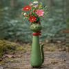 Creative resin cat vase ornaments home and courtyard decorations cute animal shaped handicrafts