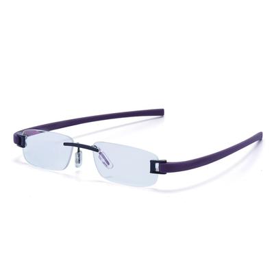 RSINC -Rimless-Frame--Eye-Glass- Eyeglasses  Purple 50-18-140 JL166604414151