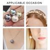 10pcs Round Faux Pearls Beads with Hole 12mm Necklaces Pendant Beads Bracelets Beads Loose Beads Necklace Bracelet Pearls