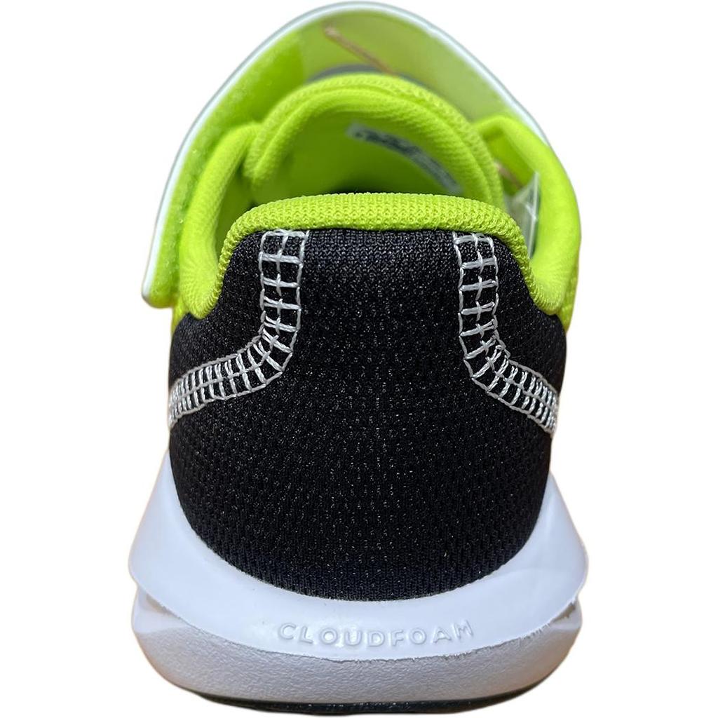 Adidas Faito Trendy Comfortable Versatile Durable Breathable Low-Top Kids Running Shoes Fluorescent Green Kids Running Shoes JQ8100