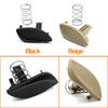 Car Front Seat Beige Black Headrest Switch Button Spring Cover For BMW 5 7 5GT X5 X6 Series F10 F11 F01 F02 F07 E70 E71 E72