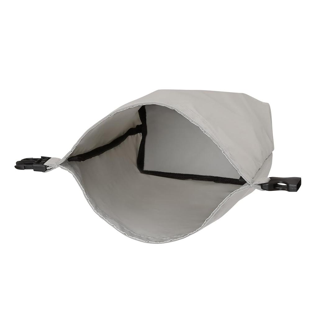 Delfonics Women's Handbag with Inner Carrying Studs and Roll-Top (Light Blue)