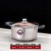 ZISIZ 28cm Composite Steel Soup Pot