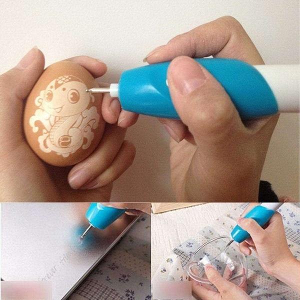 New Fashion Electric Carving Pen Jewelry Carving Pen DIY Wood Glass Metal Carving Pen Carving Tool KTY