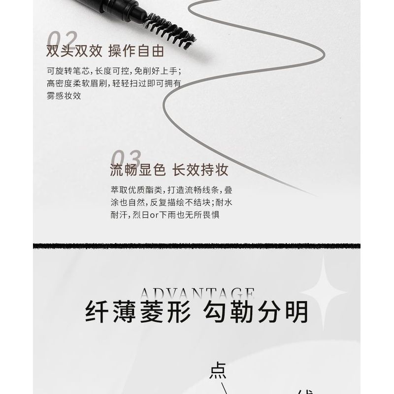 ROZO - Blade Sculpting Long-Lasting Eyebrow Pen - 3 Colors