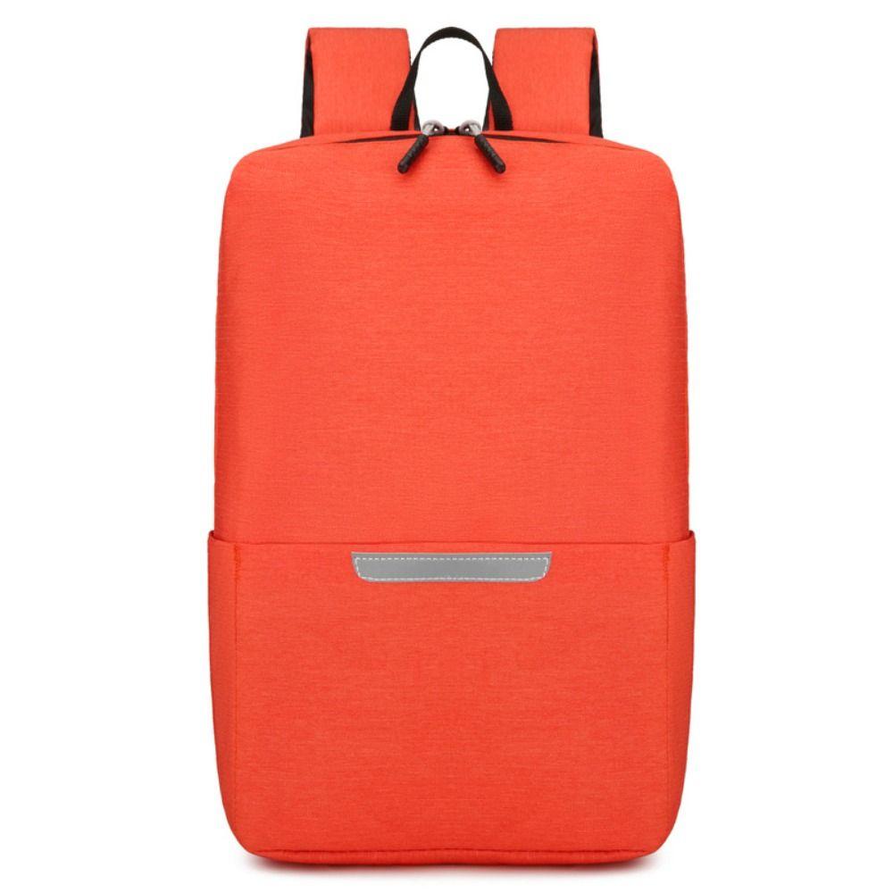 Casual Waterproof Small Backpack Solid Color Schoolbag School Bags Large Capacity Travel Bag Book Bags Teenagers