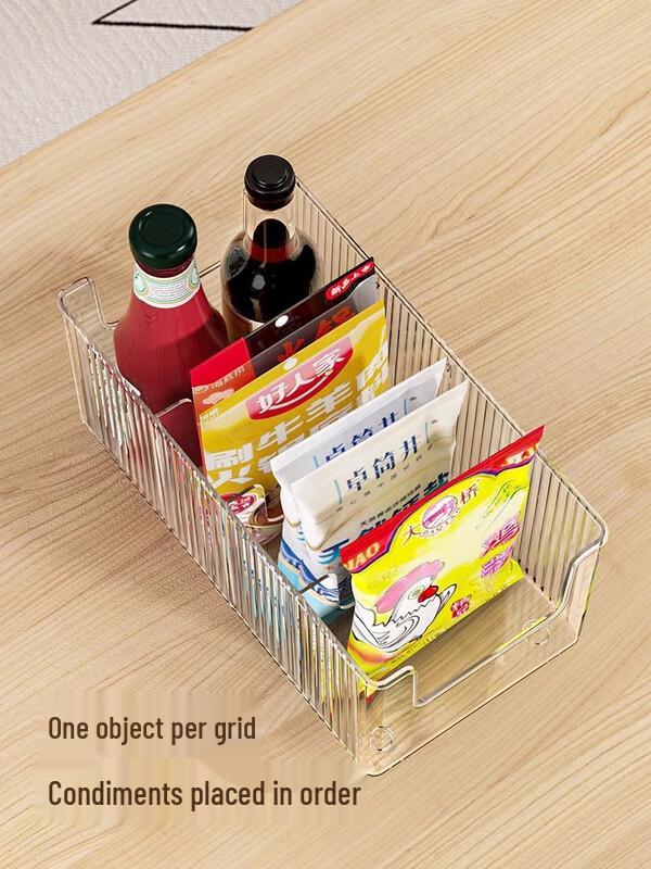 Zhaoran Cream Style Aluminum Adjustable Countertop Spice Rack