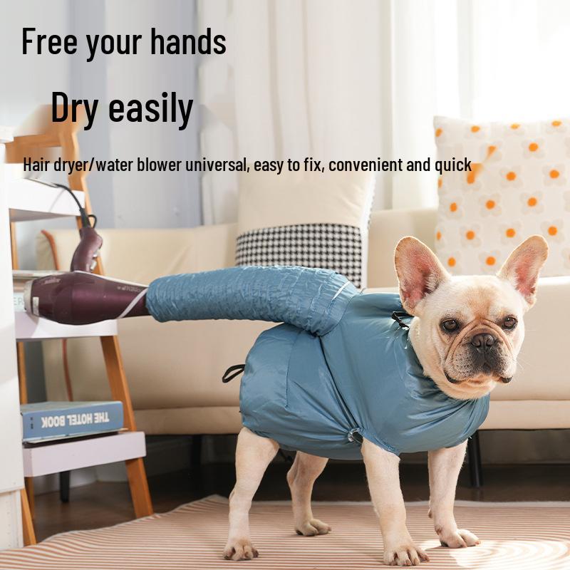 

Сумка для сушки шерсти домашних животных для кошек и собак - Аксессуар для купания и груминга для малых, средних и крупных пород Small