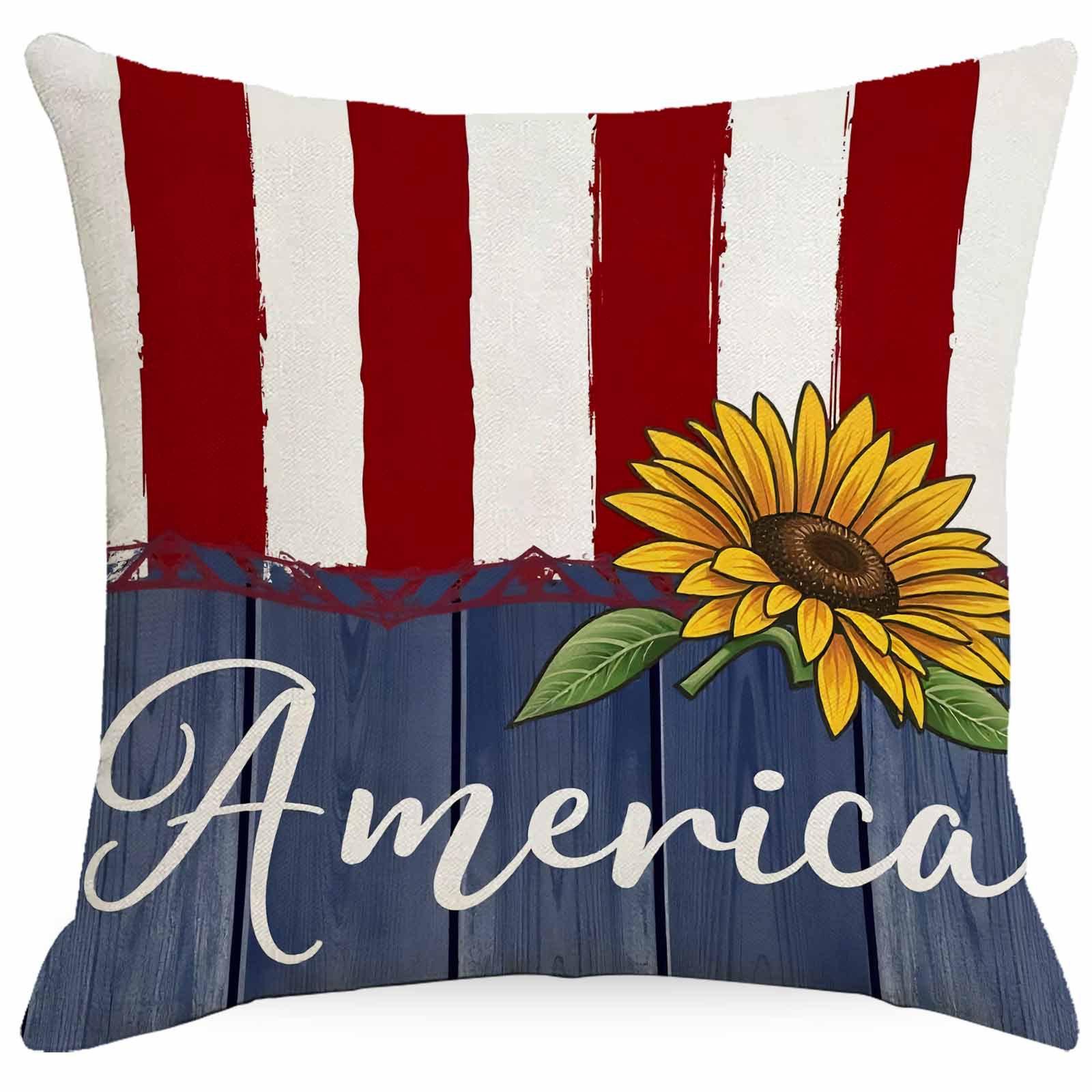 

Наволочка с подсолнухом для дома, гостиной 45 * 45Cm