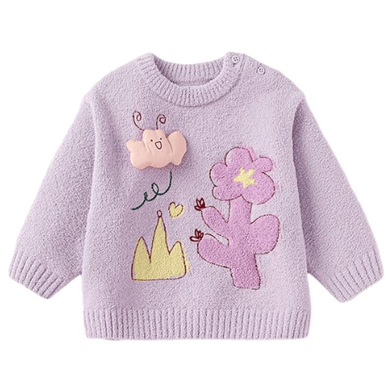 Balabala Baby Kids Cartoon Knit Pullover Sweater