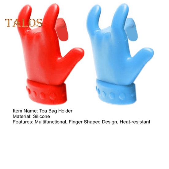 2ks Držák na čajový sáček ve tvaru prstu Stojan na lžičku Zabraňující rozlití polévky Stojan Silikonový držák na víko Stojan na náčiní Umělecké dárky pro milovníky čaje