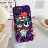 Anime Virtual Band G-Gorillaz Phone Case Cool Black Silicone Soft For IPhone 16 15 14 13 12 11 X XR Plus Pro Max Plus