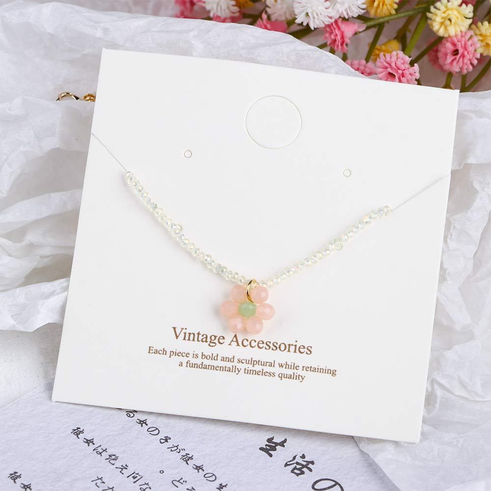 Cute New Jewelry Pendant Party Women Necklace Chocker Daisy Beaded