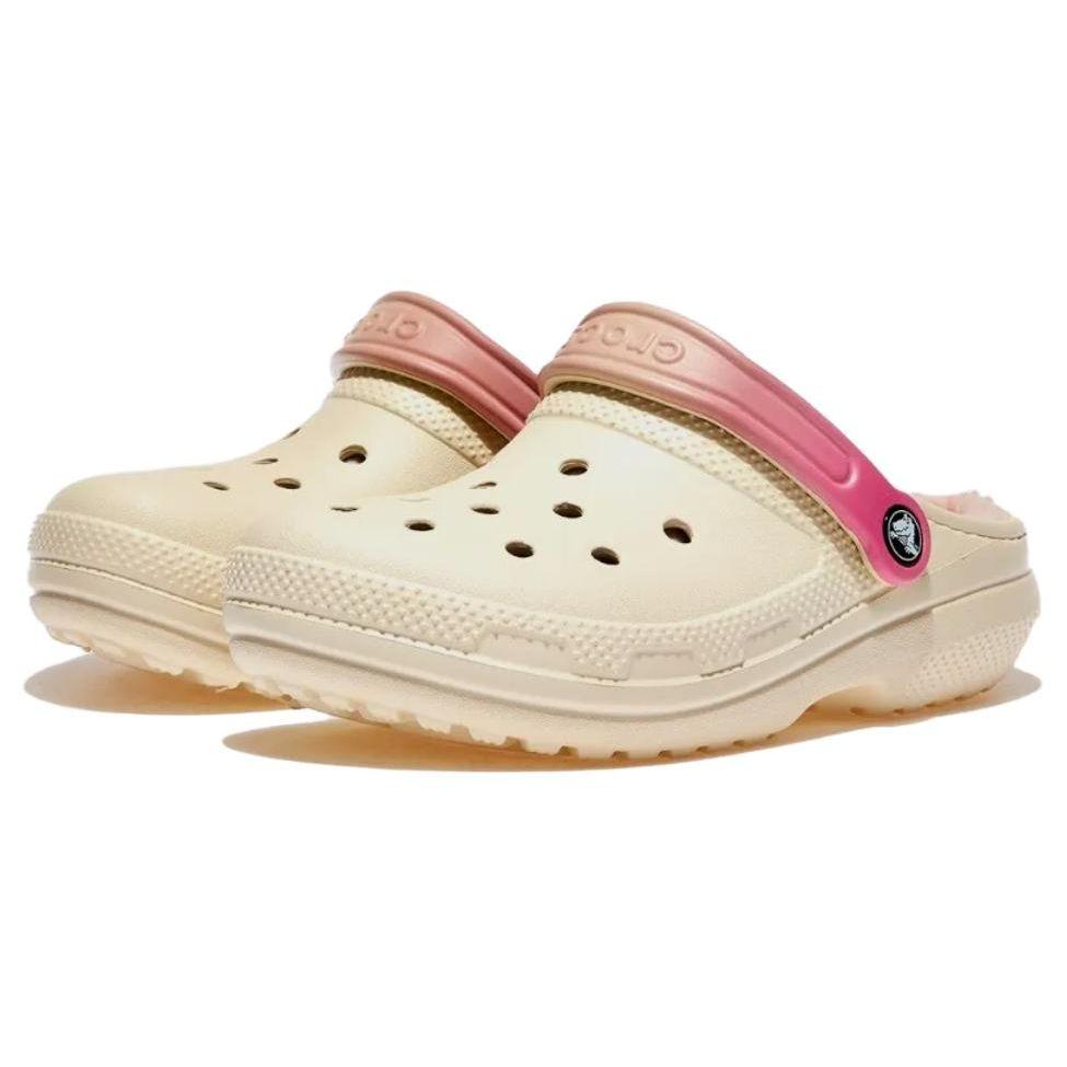 Crocs EVA Breathable Round Toe Thick Sole Clogs Women Footwear Light-Pink 208982-2Y3