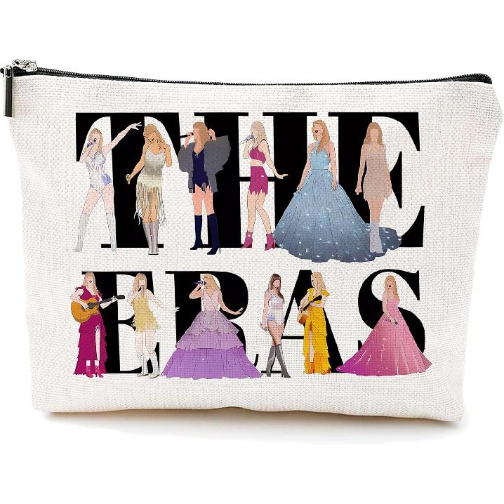 Music Lover Makeup Bag,Music Lover Gifts for Women, Album Inspired Gift, Song Lovers Gift, Friendship Gifts for Women Friends Sister, Music Lover