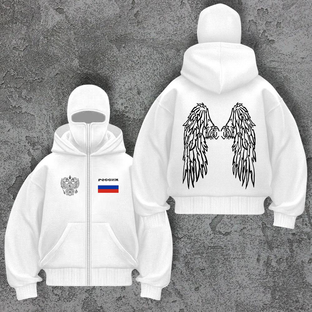 European and American Fashion Hoodies, Hoodies, Men's and Women's Tops, Trendy Long Sleeves, Autumn and Winter Men's and Women's Cardigans