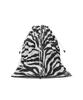 D.Xo.H String Backpack [ Zebra Pattern ]