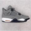 Men Women Basketball Shoes Mid-Top Sneakers With Air Cushion Support Red Blue Split Color Black Cement Paris Style