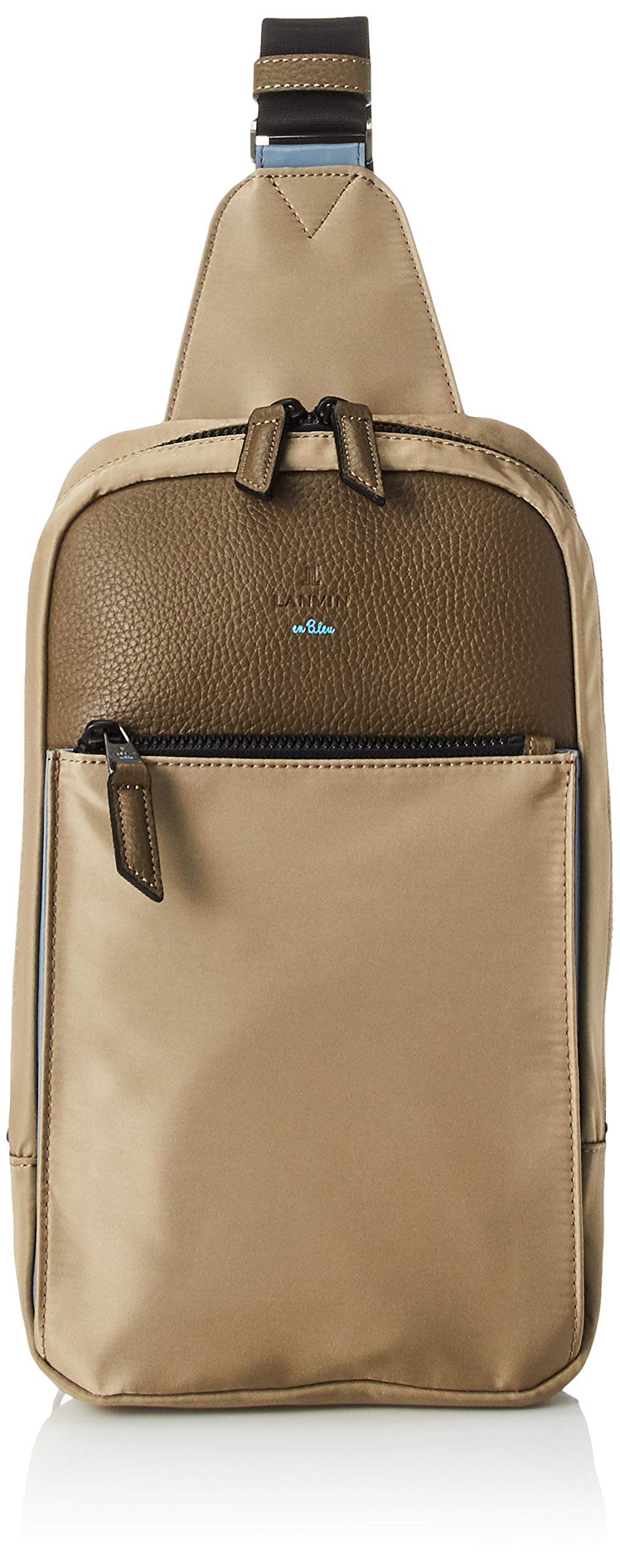 

Lanvin en Bleu LVB Carlos One-Shoulder Bag in Beige