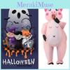 Pig Cosplay Adult Inflatable Costume For Halloween Parties Performances Stage
