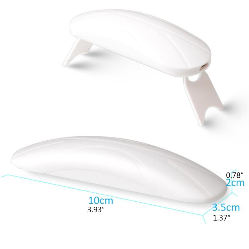 Mini UV Dryer Portable Resin Curing Lamp 30s 60s Timer Epoxy Mold Sunlight Curing Machine USB Charge LED UV Lamp