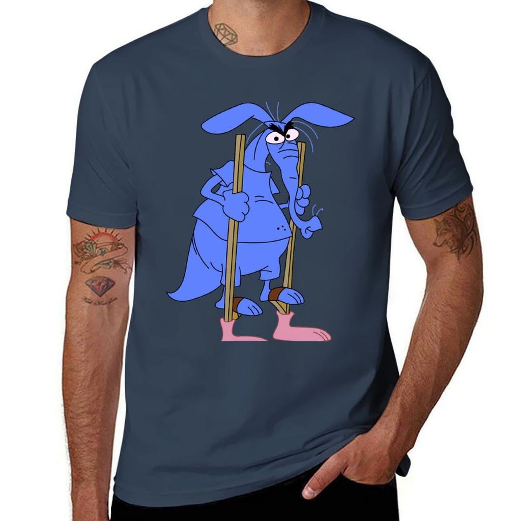 Stilts Printed T On Funny Shirts T Man T-Shirt Man Aardvark Shirts for