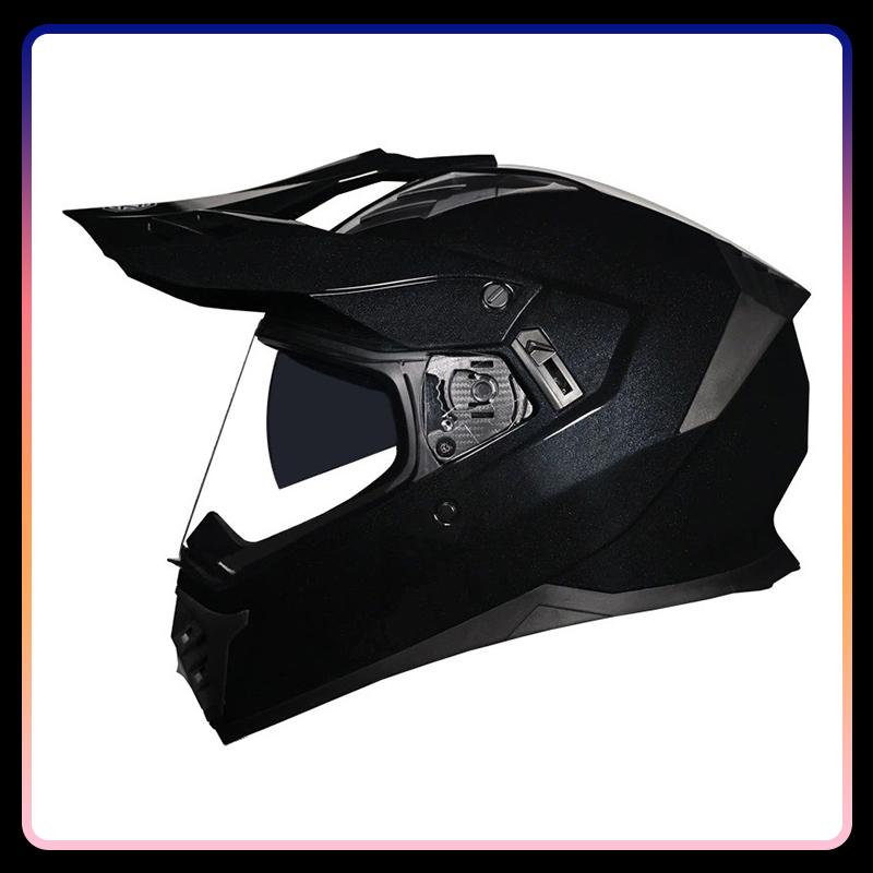Off Road Capabilities Motorcycle Full Helmet Dual Lens Motocross Helmet Dirt Bike Racing Helmet Dirtbike DOT Enhanced Safety