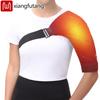 Full-Wrap Heated Shoulder Massager Usb-Powered 3 Modes Heating/Massage Frozen Shoulder Arthritis Relief Muscle Relaxation Unisex