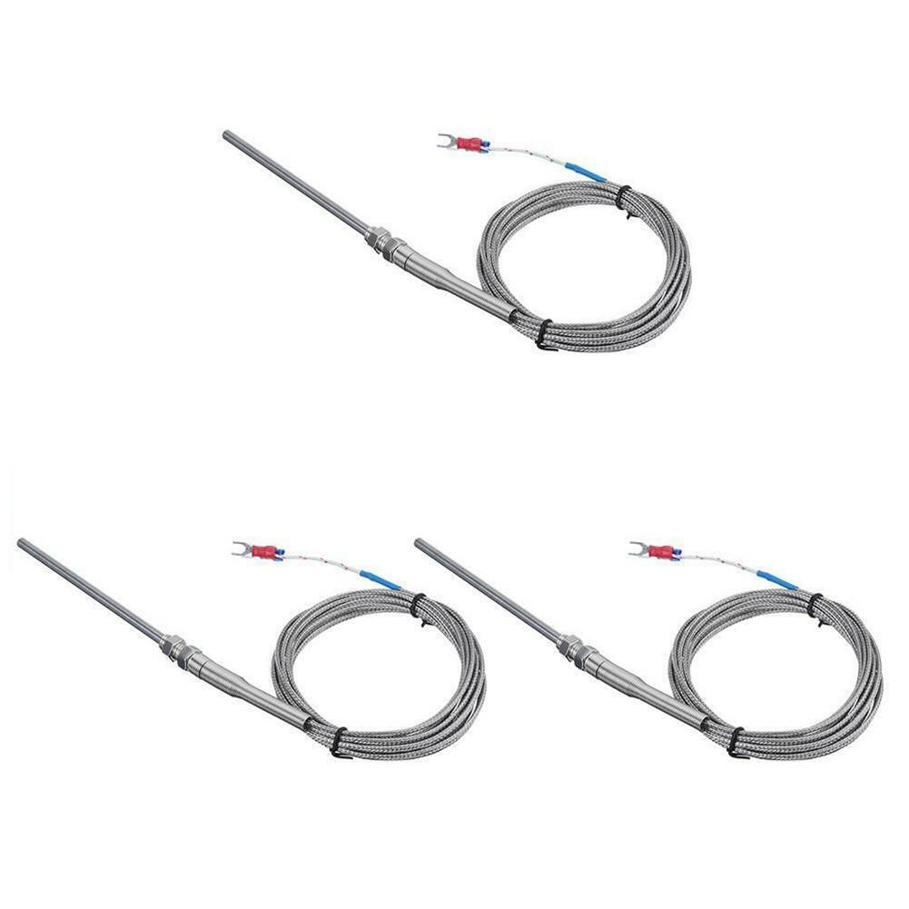 Tepelně odolný termočlánkový senzor typu K z nerezové oceli s 5mm sondou