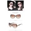 Gafas de sol polarizadas para mujer gafas cabeza de zorro tendencia de moda gafas versátiles gafas de transmisión en vivo celebridad de Internet