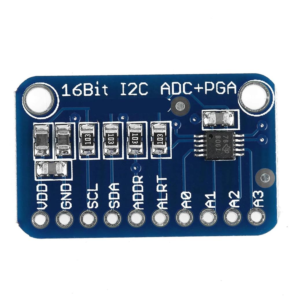 Analog to Digital Module,1pc 16‑Bit I2C ADC Development Board Analog to Digital Converter Module