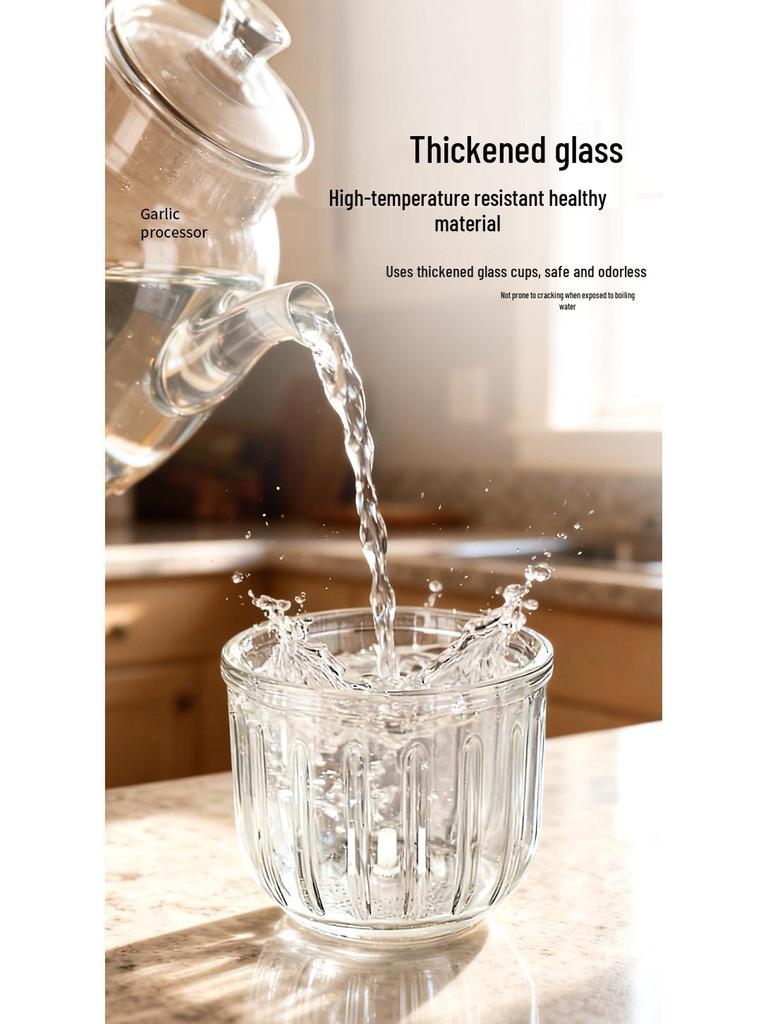 Wireless Mini Electric Garlic Masher with Type-C Charging